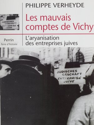 cover image of Les Mauvais Comptes de Vichy